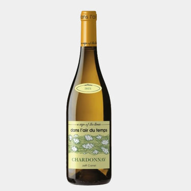 Bouteille de vin blanc Dans l’Air du Temps 2023 – Chardonnay – Jeff Carrel – Vin de France